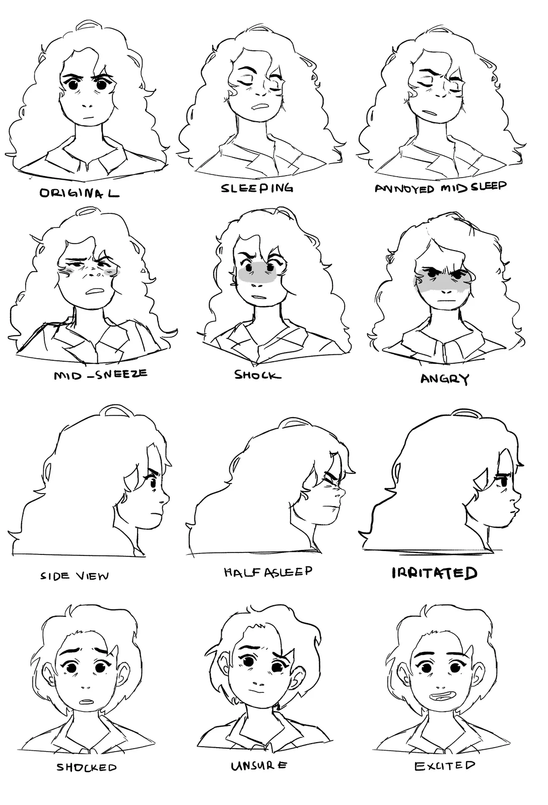 Character Face Styles