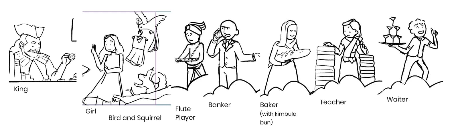 Character Line Up