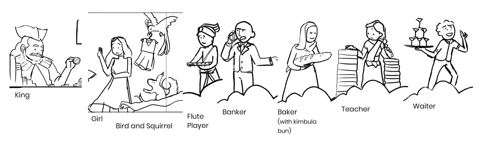 Character Line Up