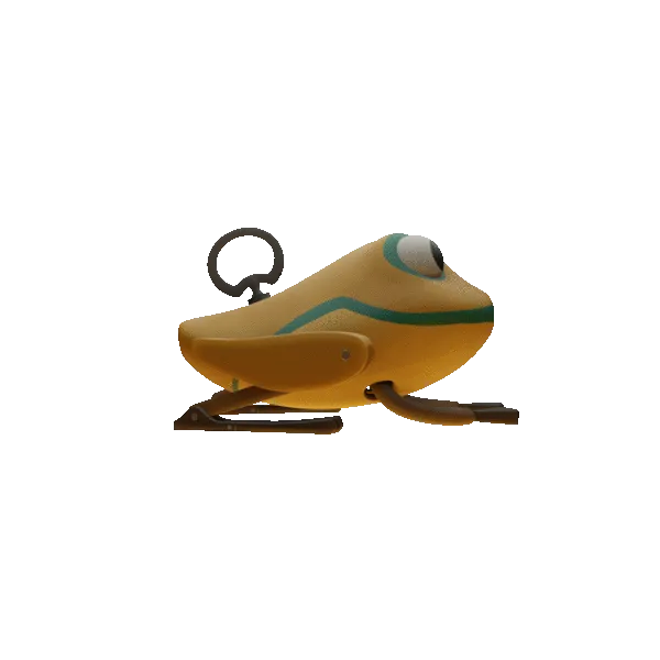 Klaus Frog character rig preview